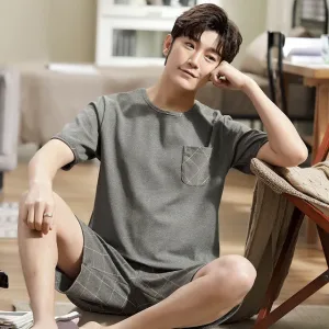 Vêtement Intérieur Homme Été Short Et T-shirt