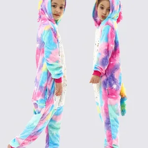 Combinaison Pyjama Fille "licorne Féerique"