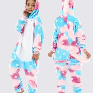 Combinaison Pyjama Fille "licorne Féerique Étoilée"