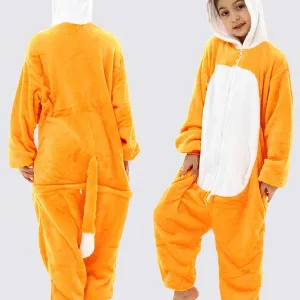 Combinaison Pyjama Fille "renard Mignon"