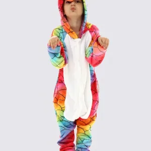 Combinaison Pyjama Fille "arcenciel"