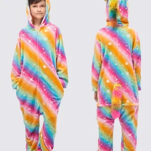 Combinaison Pyjama Garçon "licorne Étoilée Multicolore"
