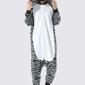 Combinaison Pyjama Homme "zèbre"