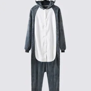 Combinaison Pyjama Homme "loup"