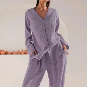 Pyjama En Coton "écho De Lune"
