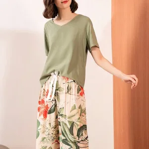 Pyjama Femme 2 Pièces "doux Printemps"