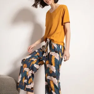 Pyjama Femme 2 Pièces "vol De Nuit"