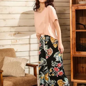 Pyjama Femme 2 Pièces "rêve Fleuri"