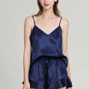 Pyjama En Satin "nuit De Saphir"
