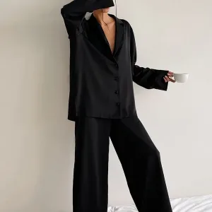 Pyjama En Satin "brise De Nuit"