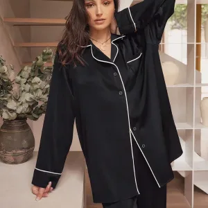 Pyjama En Satin "caresse D'étoile"