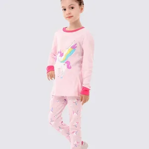 Pyjama Fille "licorne Ailée"