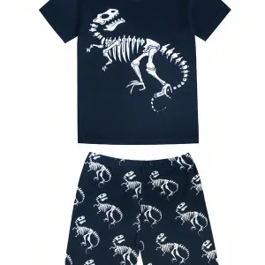 Pyjama Garçon "skeletor"