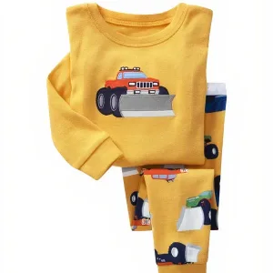 Pyjama Garçon "tractopelle"