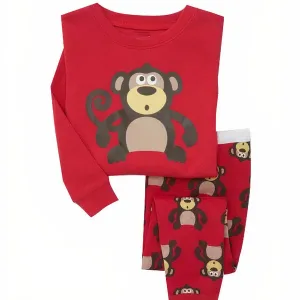 Pyjama Garçon "red Monkey"