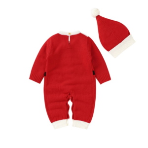 Pyjama Noël Bébé  Pere Noel Rouge
