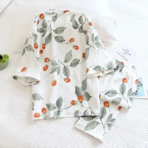 Pyjama Kimono Femme Coton