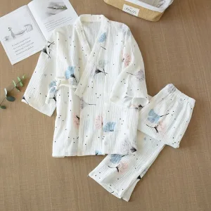 Pyjama Kimono Japonais Femme