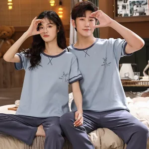 Pyjama Couple Saint Valentin Identique