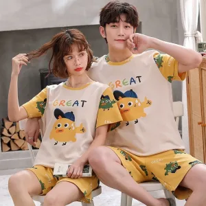 Pyjama Assorti Famille Avec Motif Poussin