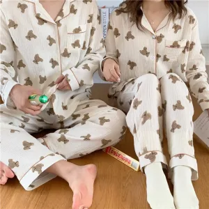 Pyjama Identique Homme Femme À Motifs