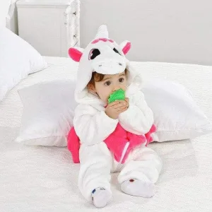 Pyjama Licorne Bébé Blanc    Mila