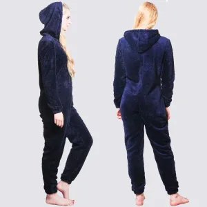 Combinaison Pyjama Femme "bleu Marine"