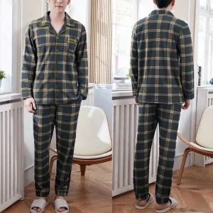 Ensemble Pyjama Homme Vert