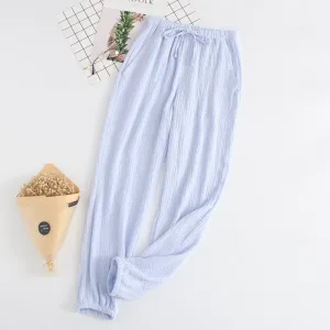 Pantalon Pyjama Bleu Clair