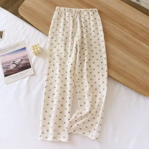 Pantalon Pyjama Été Beige