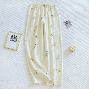 Pantalon Pyjama Été Épuré