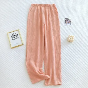 Pantalon Pyjama Été Rose