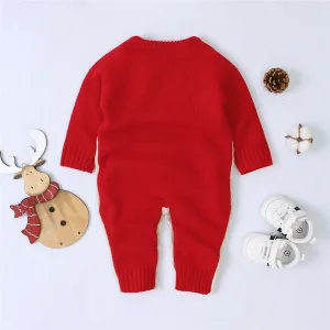 Pyjama Noël Bébé  Renne Rouge