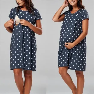 Pyjama Allaitement Bleu