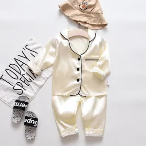 Pyjama Bébé Blanc Cassé