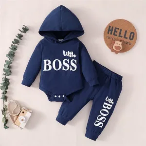 Pyjama Bébé Bleu "little Boss"