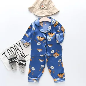 Pyjama Bébé Bleu Voiture