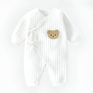 Pyjama Bébé Coton Blanc