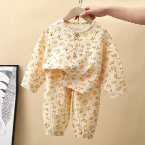 Pyjama Bébé Été Fleur