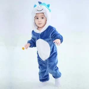 Pyjama Licorne Bébé Bleu  Leni