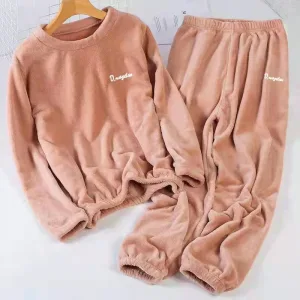 Pyjama Chaud Femme Rose