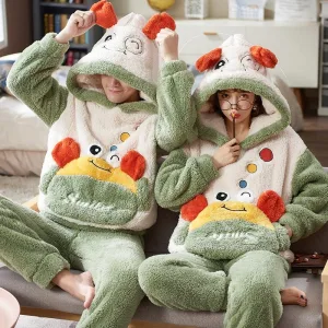 Pyjama Couple Crabe