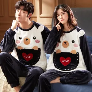 Pyjama Couple "love"