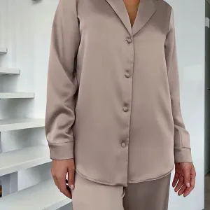Pyjama En Satin "éclat D'opale"