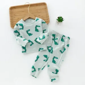 Pyjama Enfant À Motif Dinosaure