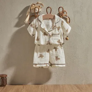 Pyjama Enfant Coton Ourson
