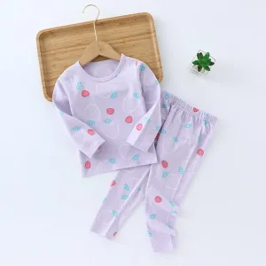 Pyjama Fille Motif Fraise