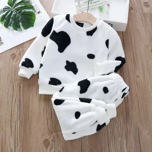 Pyjama Garçon Hiver Imitation Vache