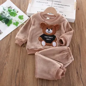 Pyjama Garçon Hiver Marron