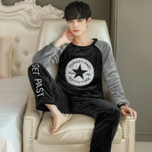 Pyjama Homme Hiver À Motif